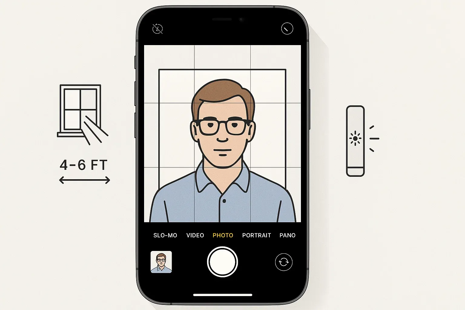 How to nail your passport photo with just your iPhone — no fancy gear needed.