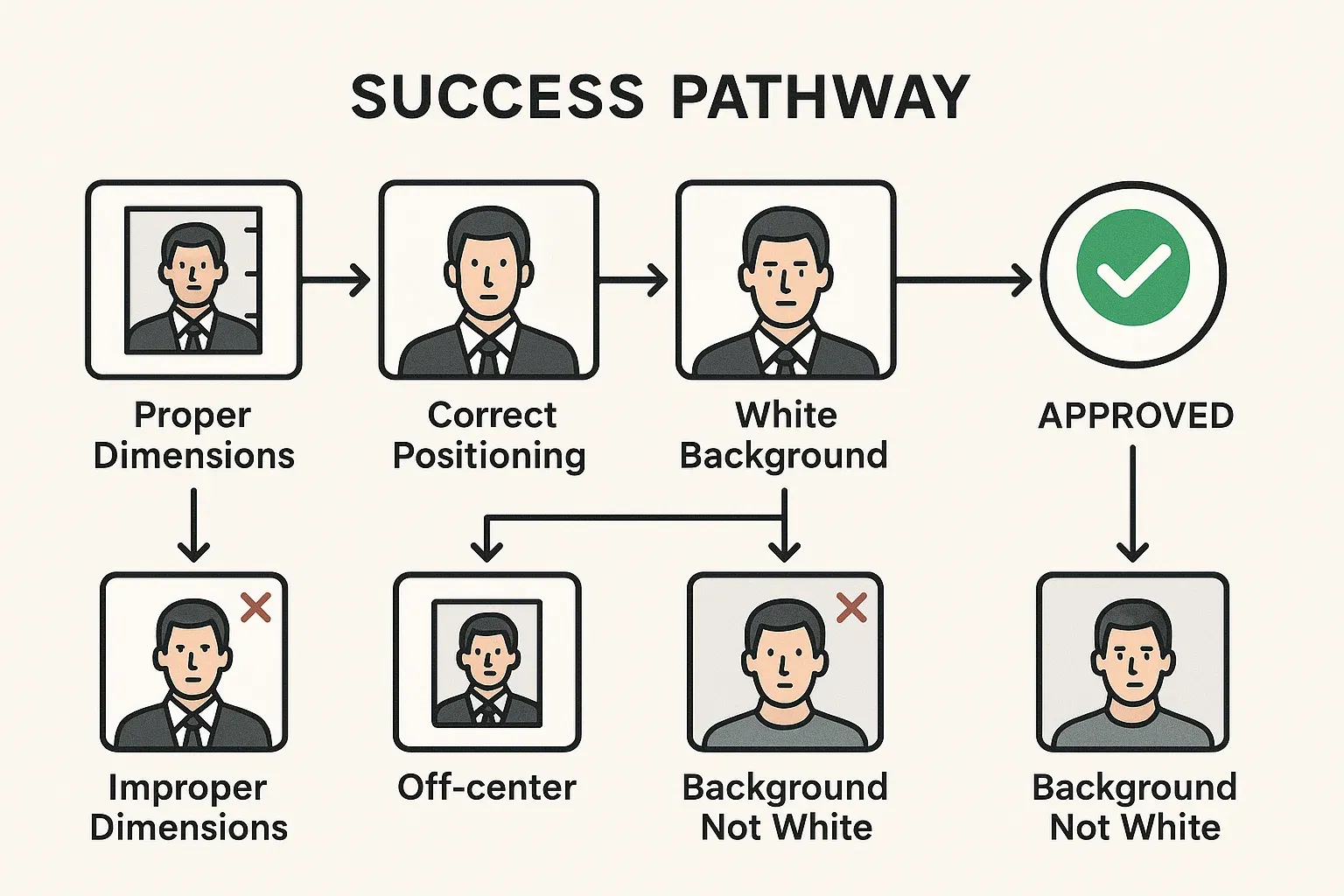 Follow these steps to get your passport photo approved the first time.